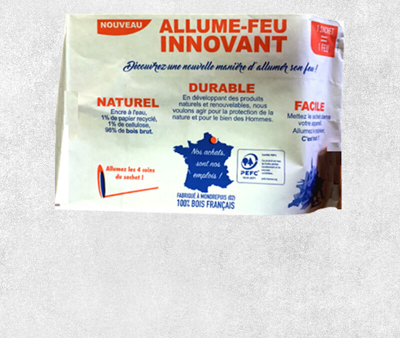 SACHET ALLUME FEU INNOVANT
